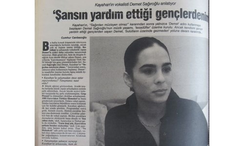 33 YIL ÖNCE DEMET SAĞIROĞLU