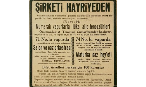 BOĞAZİÇİ'NDE 'CAZ VAPURU'