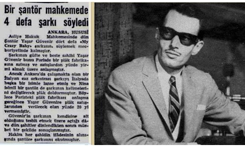 'BİR ŞANTÖR MAHKEMEDE 4 DEFA ŞARKI SÖYLEDİ'