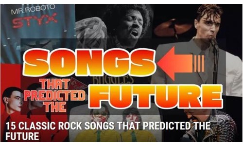 GELECEĞİ ÖNGÖREN KLASİK ROCK ŞARKILARI