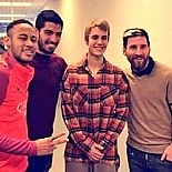 JUSTIN BIEBER, BARCELONA´NIN İDMANINA KATILDI