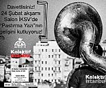 KOLEKTİF İSTANBUL ´PASTIRMA YAZI´YLA DÖNÜYOR