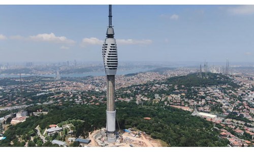 ÇAMLICA'DAKİ TV-RADYO KULESİ HİZMETE GİRİYOR