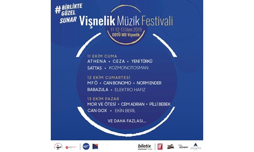 ODTÜ VİŞNELİK'TE MÜZİK FESTİVALİ  11 EKİM'DE
