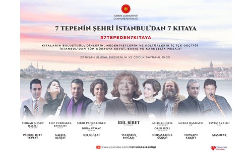 7 TEPELİ ŞEHİRDEN DÜNYAYA MÜZİKLE SEVGİ ÇAĞRISI