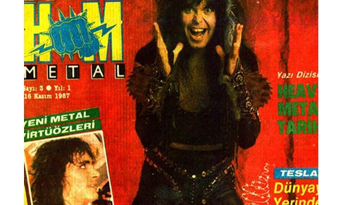 'TÜRK ROCK TARİHİ' SİTESİNDE İLK YERLİ HEAVY METAL DERGİSİ YAYINDA