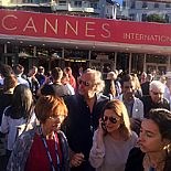 CANNES´DA HEYECANLI DAKİKALAR