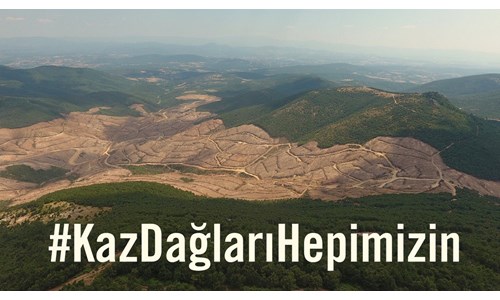 ZEYTİNLİ ROCK SAHNESİNDEN 'KAZ DAĞLARI'NA DESTEK!